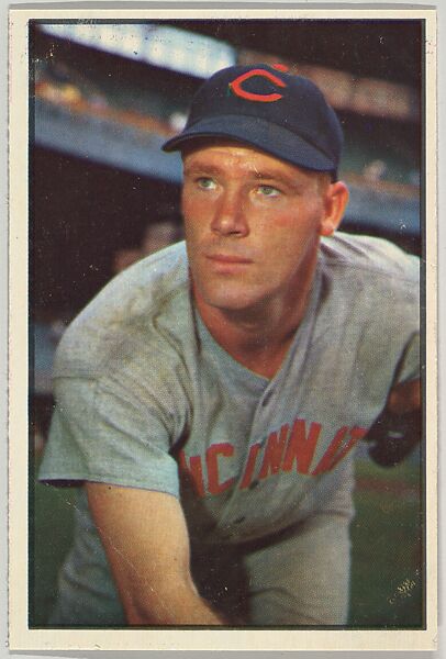 Herman Wehmeier, Pitcher, Cincinnati Reds, from Collector Series, Colors set, series 7 (R406-7) issued by Bowman Gum, Issued by Bowman Gum Company, Commercial color lithograph 