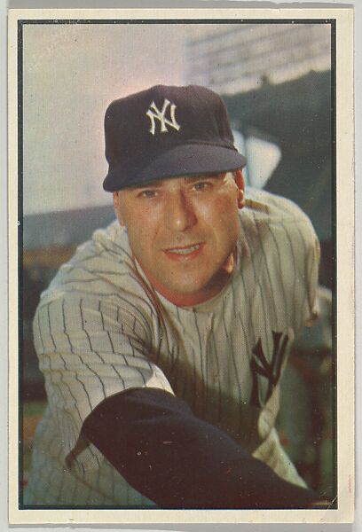 Vic Raschi, Pitcher, New York Yankees, from Collector Series, Colors set, series 7 (R406-7) issued by Bowman Gum, Issued by Bowman Gum Company, Commercial color lithograph 