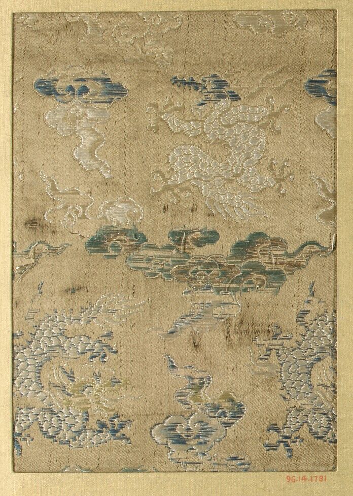 Piece, Silk, China 