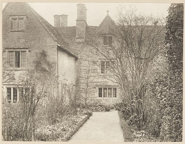 [Garden, Front], Frederick H. Evans (British, London 1853–1943 London), Platinum print 