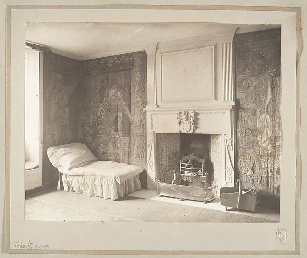 Tapestry Room, Frederick H. Evans (British, London 1853–1943 London), Platinum print 