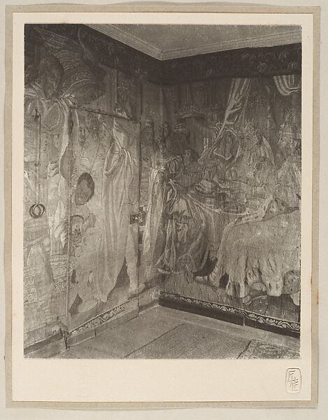 [Tapestry Room], Frederick H. Evans (British, London 1853–1943 London), Platinum print 