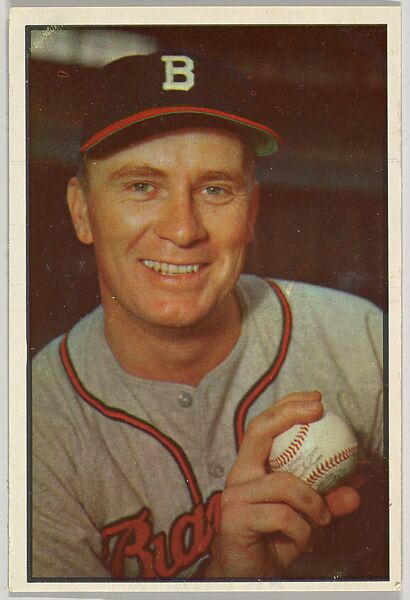 1953 Bowman Color Jim Wilson