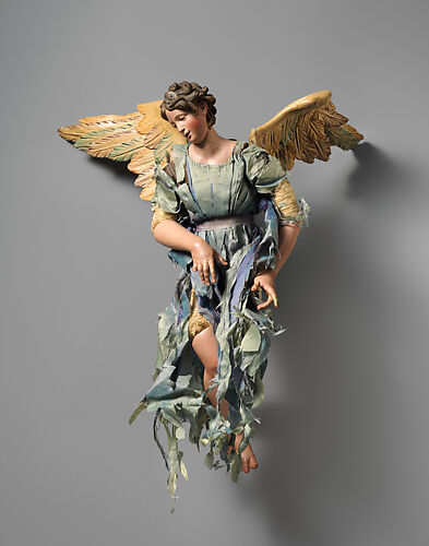 Angel with Blue dress (tattered) with detachable wings