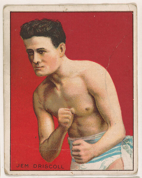 Jem Driscoll, from the Champion Pugilists series (T219), issued by Mecca and Hassan Cigarettes, Issued by Mecca Cigarettes (American), Commercial color lithograph 