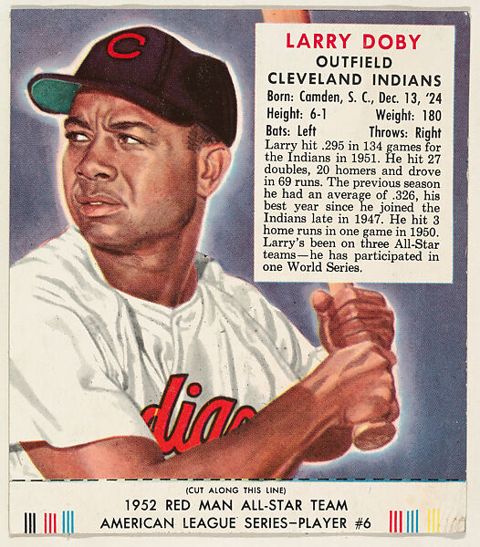 Larry Doby Art Print