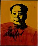 Mao, Andy Warhol (American, Pittsburgh, Pennsylvania 1928–1987 New York), Acrylic and silkscreen on canvas