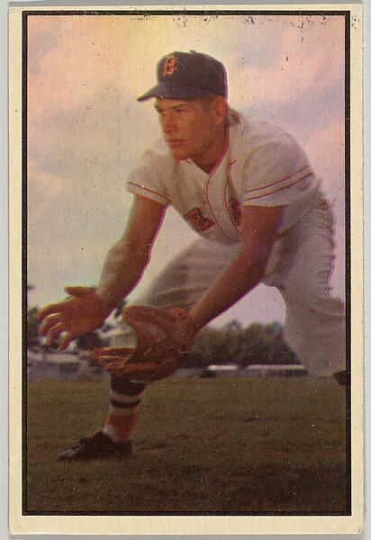 Billy Goodman, Infield, Outfield, Boston Red Sox, from Collector Series, Colors set, series 7 (R406-7) issued by Bowman Gum, Issued by Bowman Gum Company, Commercial color lithograph 