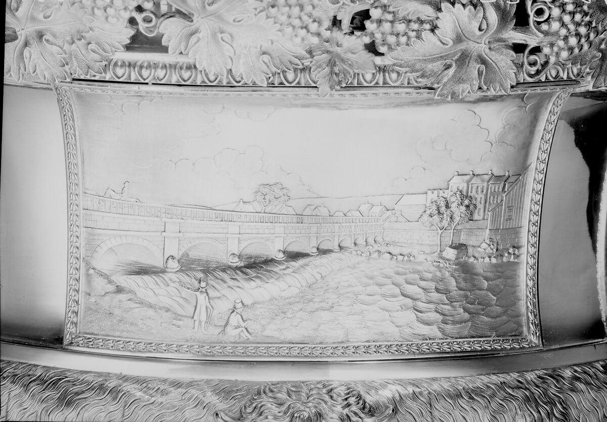 Presentation Vase, Thomas Fletcher (American, Alstead, New Hampshire 1787–1866 New Jersey), Silver, American