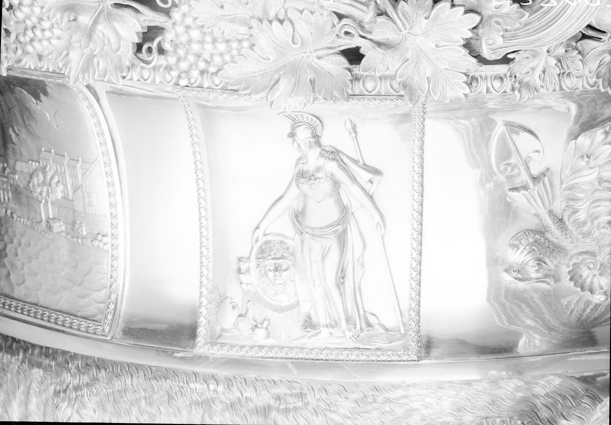 Presentation Vase, Thomas Fletcher (American, Alstead, New Hampshire 1787–1866 New Jersey), Silver, American