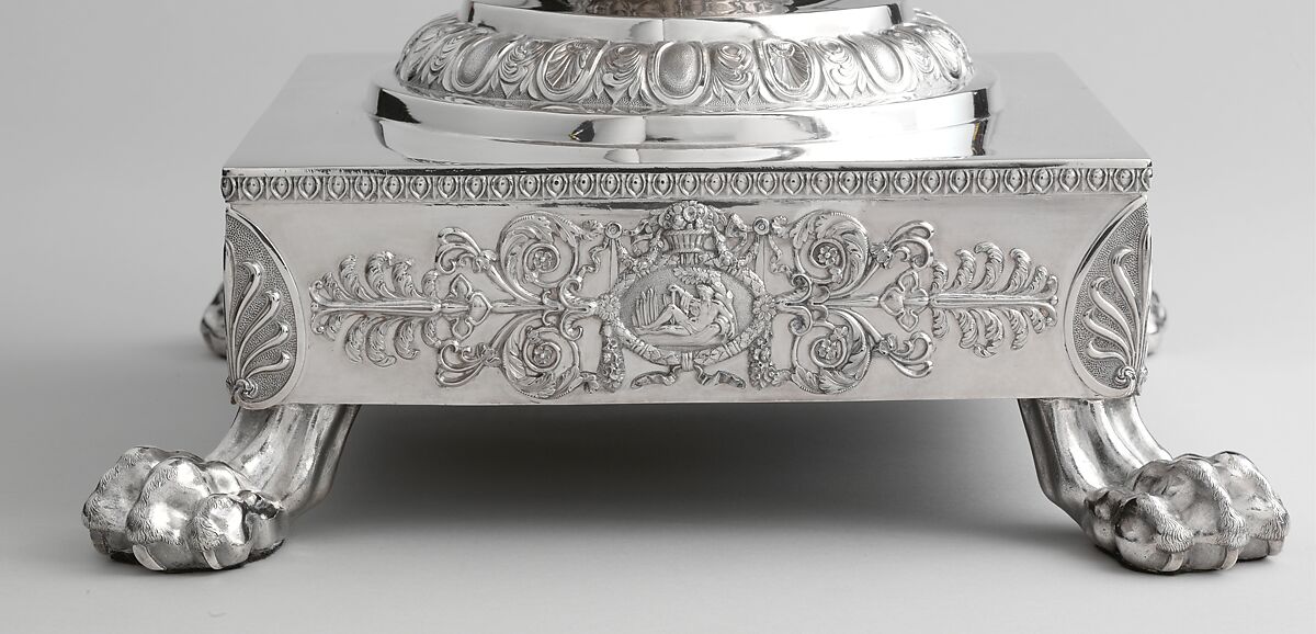 Presentation Vase, Thomas Fletcher (American, Alstead, New Hampshire 1787–1866 New Jersey), Silver, American