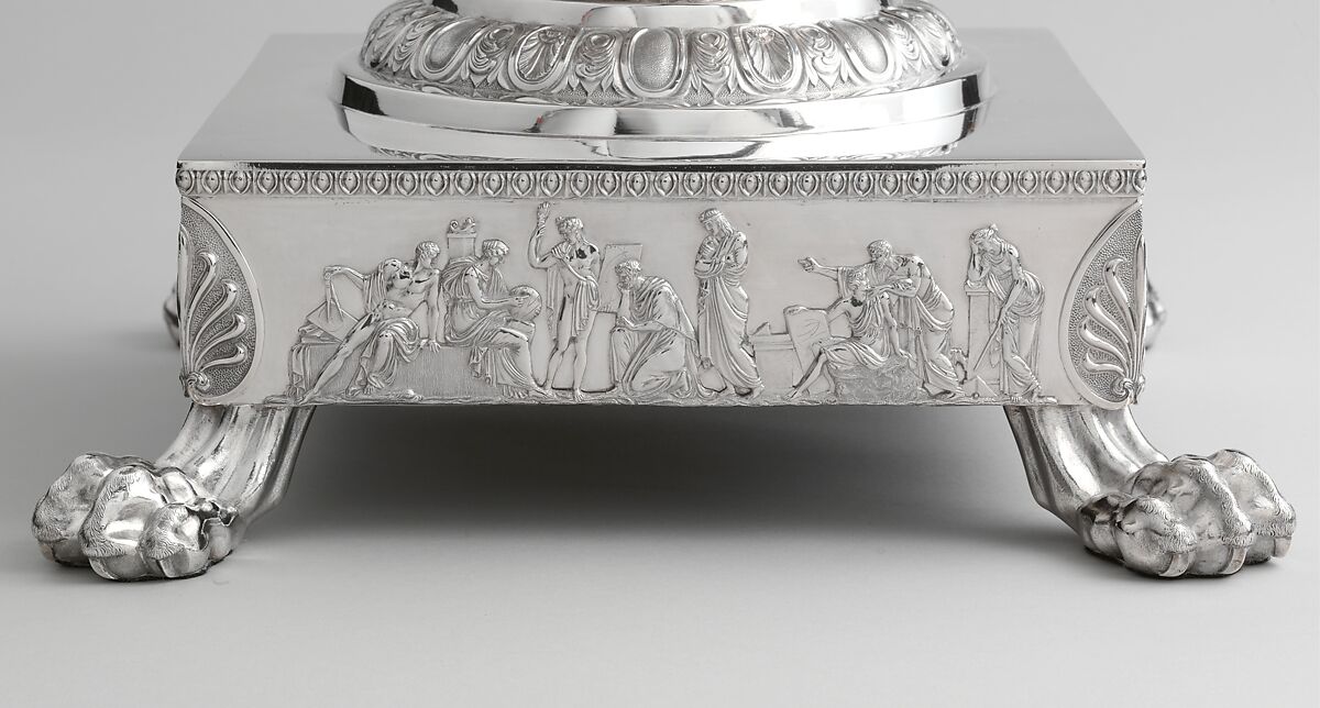 Presentation Vase, Thomas Fletcher (American, Alstead, New Hampshire 1787–1866 New Jersey), Silver, American