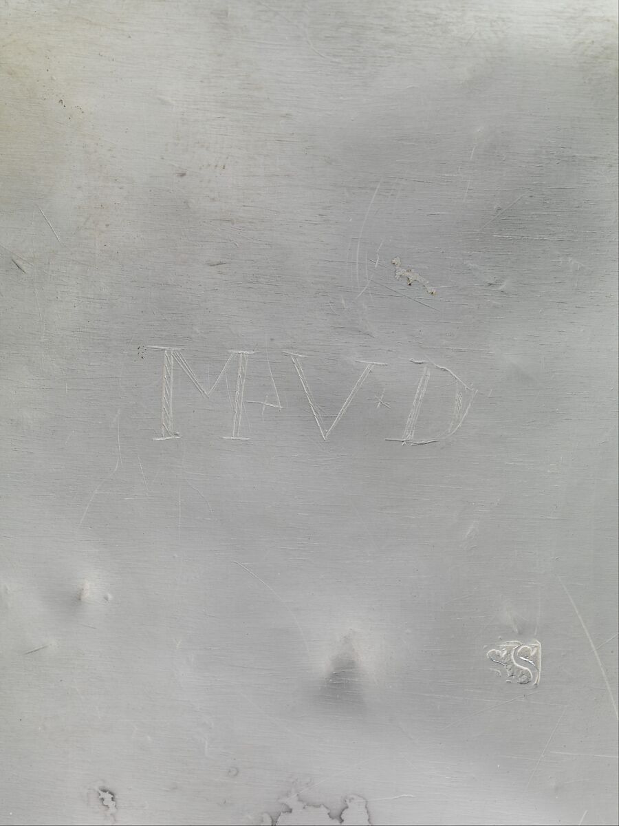 Sugar Box, Simeon Soumaine (baptized 1685–ca. 1750), Silver, American