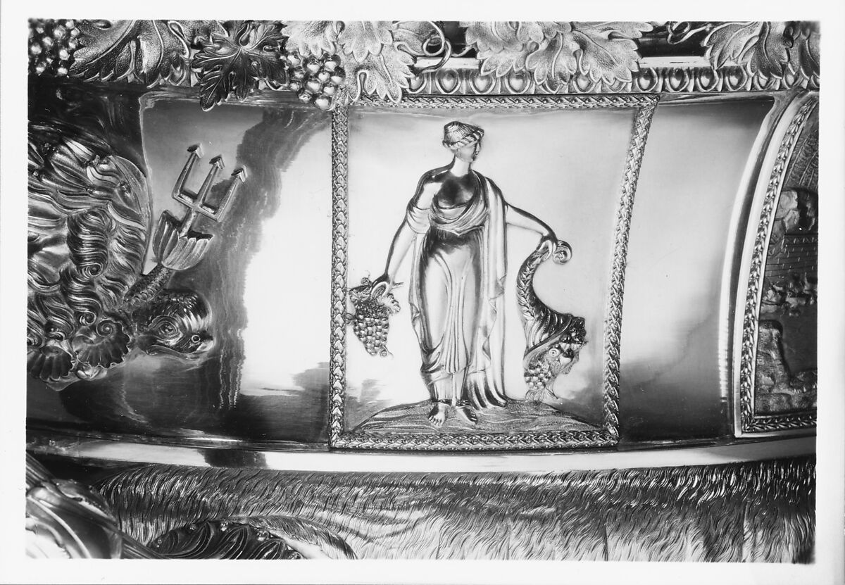 Presentation Vase, Thomas Fletcher (American, Alstead, New Hampshire 1787–1866 New Jersey), Silver, American