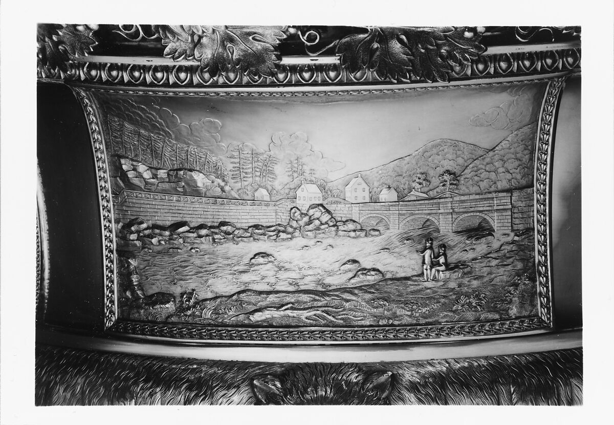 Presentation Vase, Thomas Fletcher (American, Alstead, New Hampshire 1787–1866 New Jersey), Silver, American