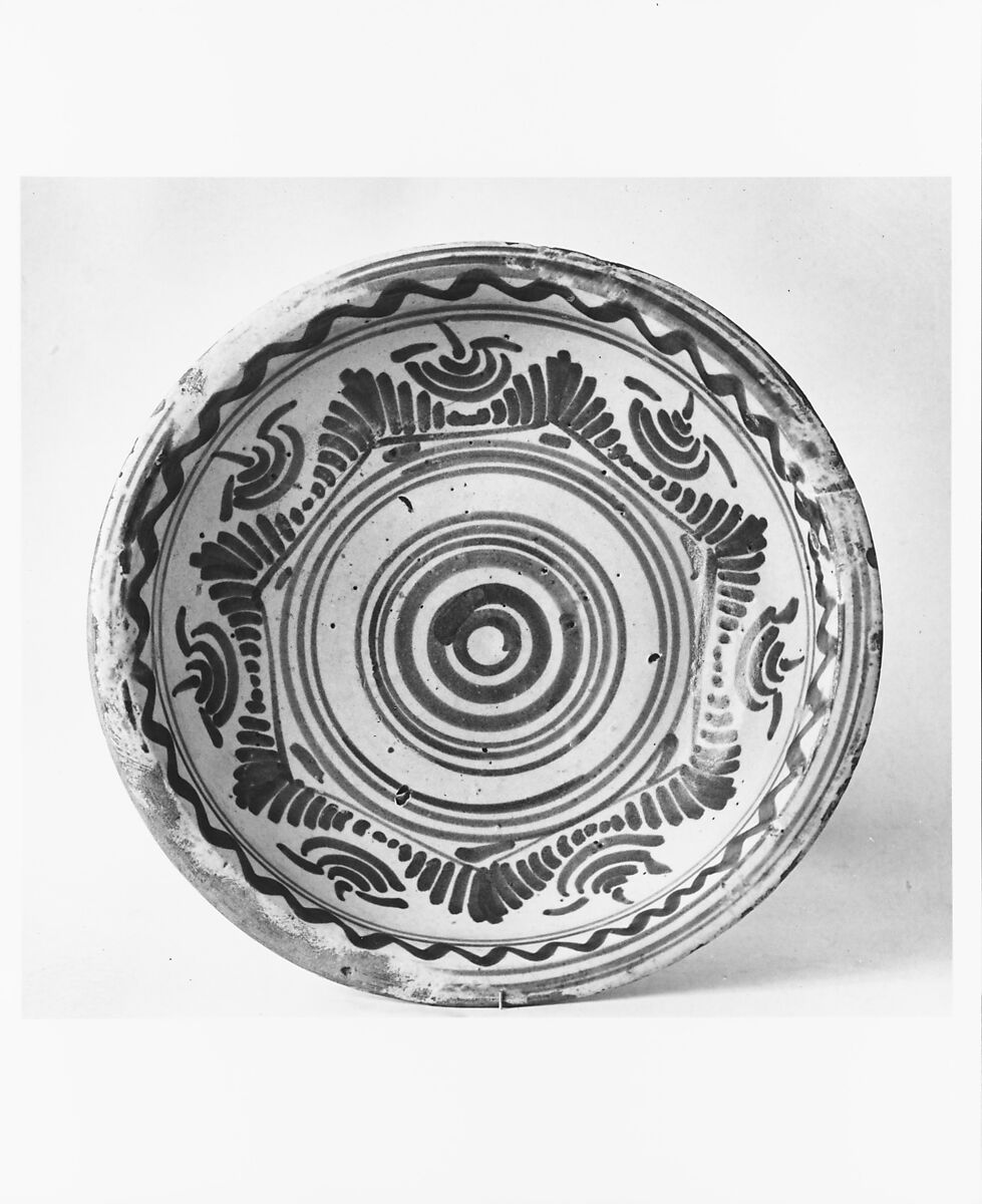 Bowl, Tin-glazed earthenware, Mexican 