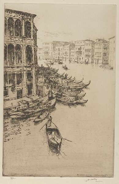 Palazzo dei Camerlenghi, James McBey (British, Newburgh 1883–1959 Tangier), Etching 