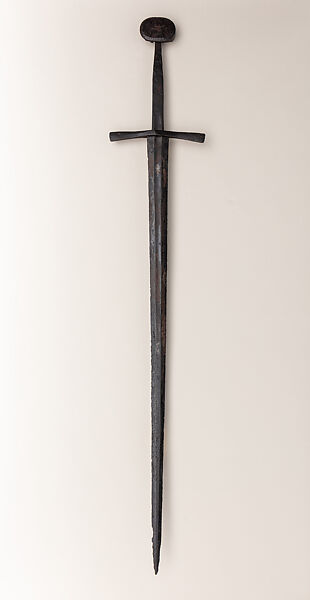 Sword, Steel, copper alloy, European