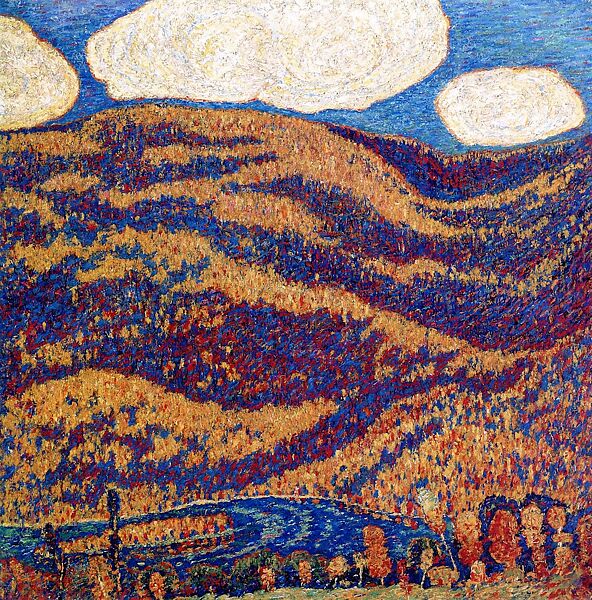 Carnival of Autumn, Marsden Hartley (American, Lewiston, Maine 1877–1943 Ellsworth, Maine), Oil on canvas 