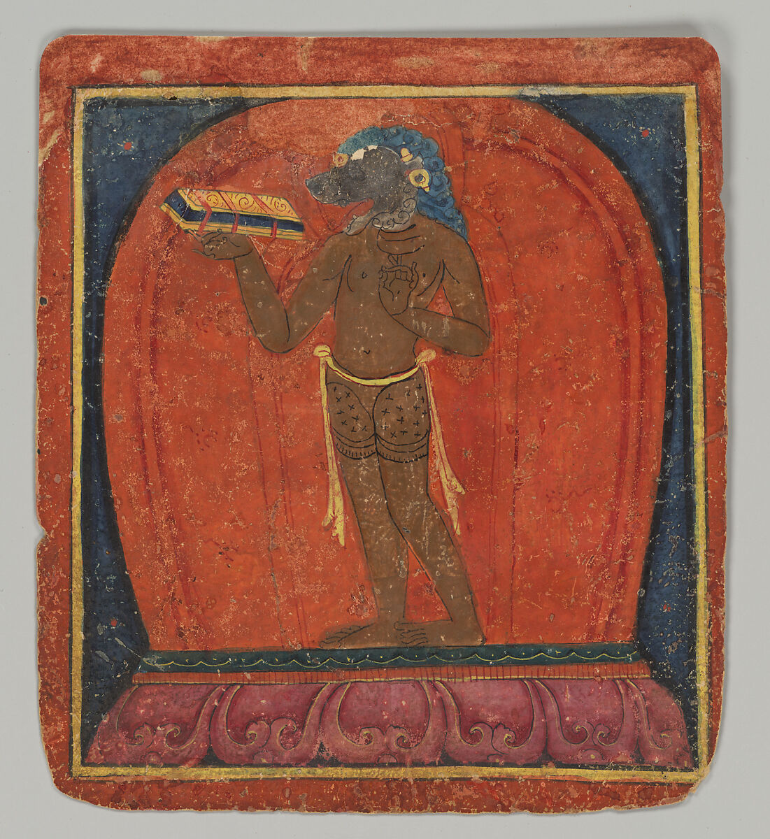 Initiation Cards (Tsakalis), Opaque watercolor on paper, Tibet