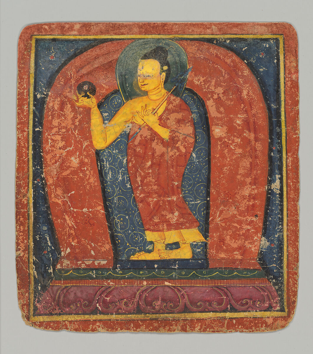 Initiation Cards (Tsakalis), Opaque watercolor on paper, Tibet