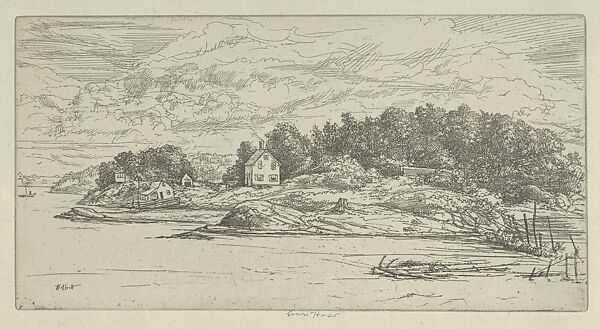 Dix Island, Ernest Haskell (American, Woodstock, Connecticut 1876–1925 West Point, Maine), Etching 