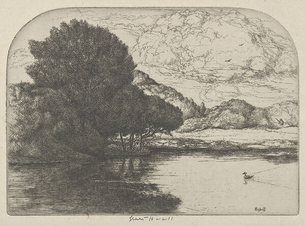 Doomed Duck, Ernest Haskell (American, Woodstock, Connecticut 1876–1925 West Point, Maine), Etching 