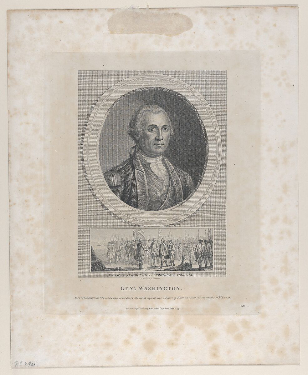 General Washington, After Charles Willson Peale (American, Chester, Maryland 1741–1827 Philadelphia, Pennsylvania), Etching and engraving 