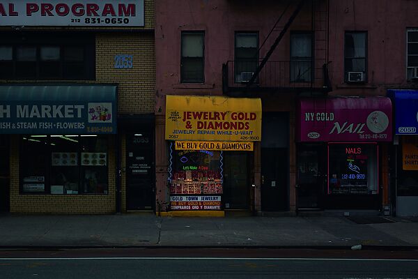 Gold Town Jewellery, East Harlem, New York, Paul Graham (British, born 1956), Inkjet print
