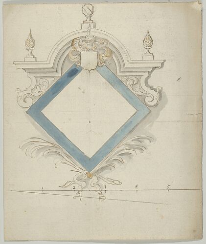 Epitaph with Lozenge-Shaped Panel