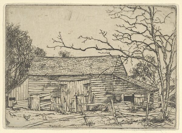 Ernest Haskell | The Barn–Staten Island, N.Y. | The Metropolitan Museum ...