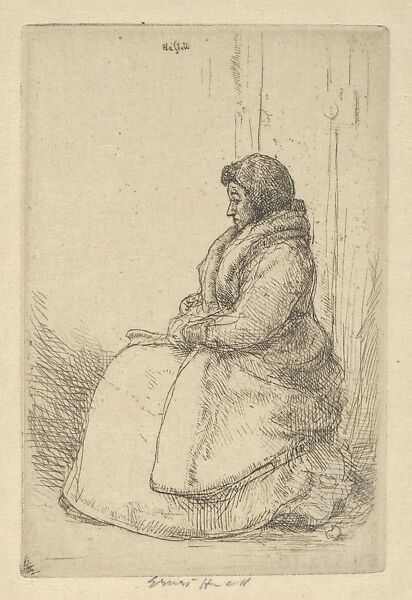 Beggar of St. Sulpice, Ernest Haskell (American, Woodstock, Connecticut 1876–1925 West Point, Maine), Etching 