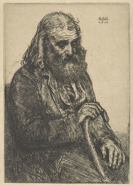 Blind Gypsy, Ernest Haskell (American, Woodstock, Connecticut 1876–1925 West Point, Maine), Etching with drypoint and engraving 