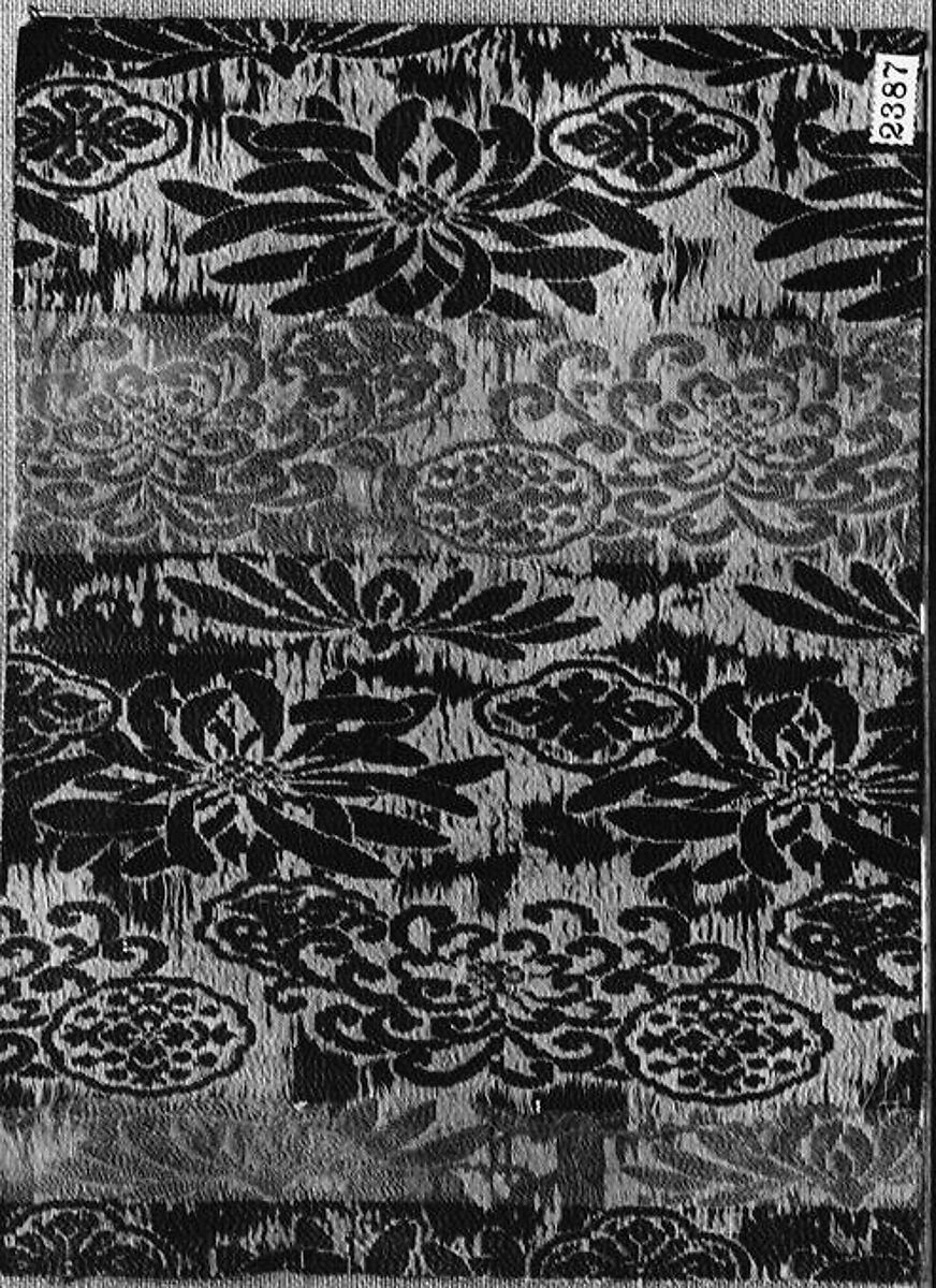 Piece, Silk / Damask, Japan 