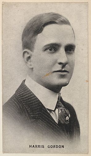 Harris Gordon, from the Black and White Movie Stars series (D1), issued by the E. H. Koester Baking Company