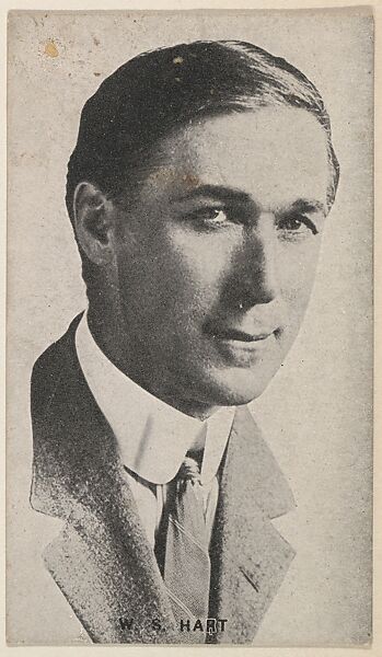 W. S. Hart, from the Black and White Movie Stars series (D1), issued by the E. H. Koester Baking Company, Issued by E. H. Koester Baking Company, Baltimore, Photolithograph 