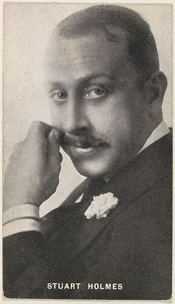 Stuart Holmes, from the Black and White Movie Stars series (D1), issued by the E. H. Koester Baking Company, Issued by E. H. Koester Baking Company, Baltimore, Photolithograph 