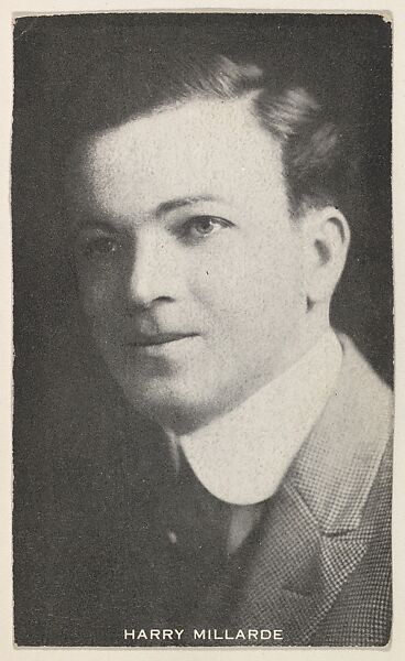 Harry Millarde, from the Black and White Movie Stars series (D1), issued by the E. H. Koester Baking Company, Issued by E. H. Koester Baking Company, Baltimore, Photolithograph 
