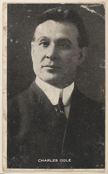 Charles Ogle, from the Black and White Movie Stars series (D1), issued by the E. H. Koester Baking Company, Issued by E. H. Koester Baking Company, Baltimore, Photolithograph 