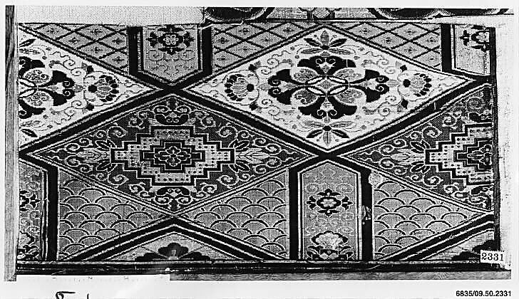 Piece, Silk, metallic thread, Japan