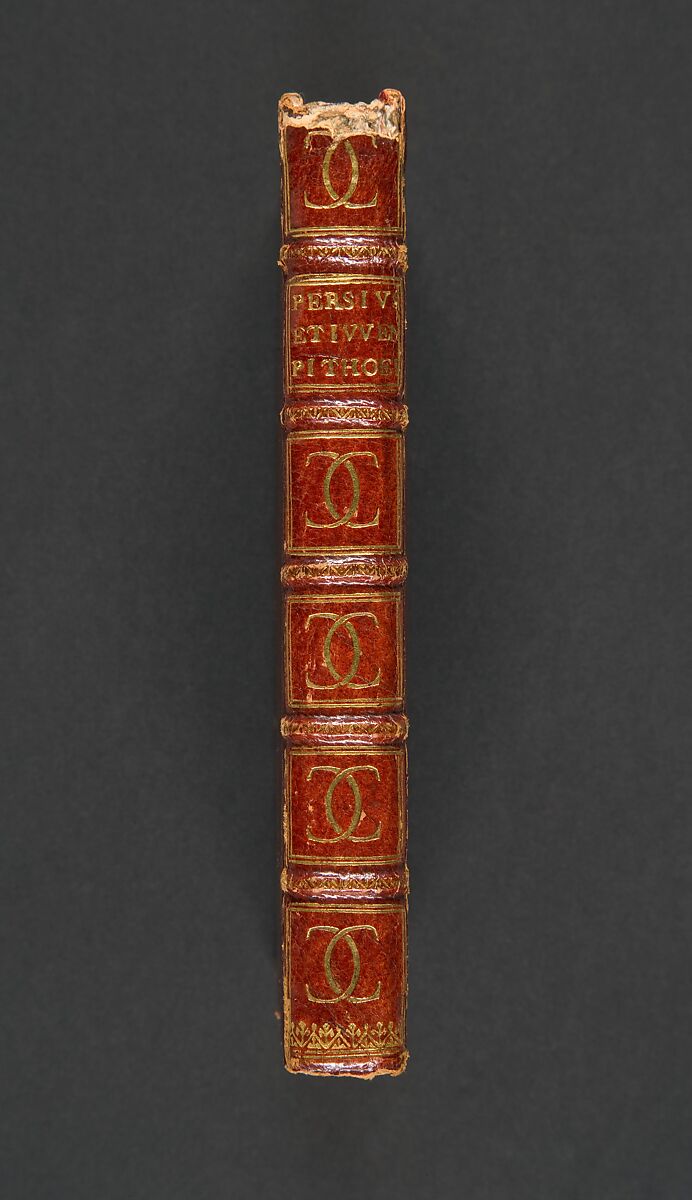A. Persii Satyrarum liber I.D. Iunii Iuuenalis Satyrarum lib. V. Supliciae Satyra I : cum veteribus commentarijs nunc primum editis ex bibliotheca P. Pithoei I C. cuius etiam notae quaedam adiectae sunt, Persius