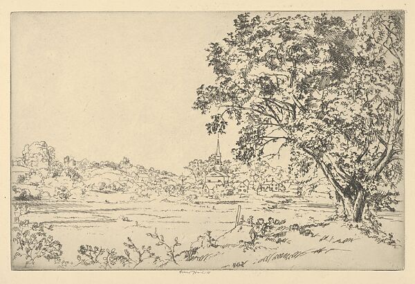 Phippsburg, Ernest Haskell (American, Woodstock, Connecticut 1876–1925 West Point, Maine), Etching 