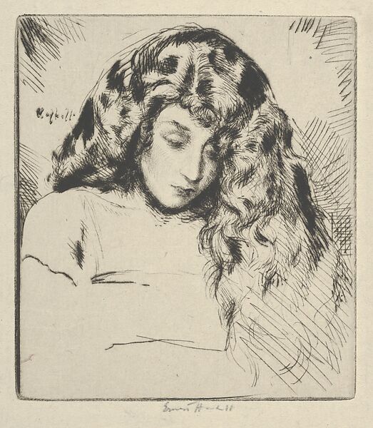 Gypsy, Ernest Haskell (American, Woodstock, Connecticut 1876–1925 West Point, Maine), Drypoint 