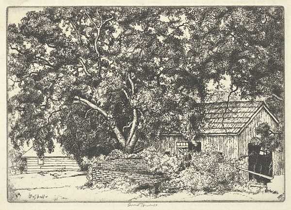 Orindo Rancho, Ernest Haskell (American, Woodstock, Connecticut 1876–1925 West Point, Maine), Etching 