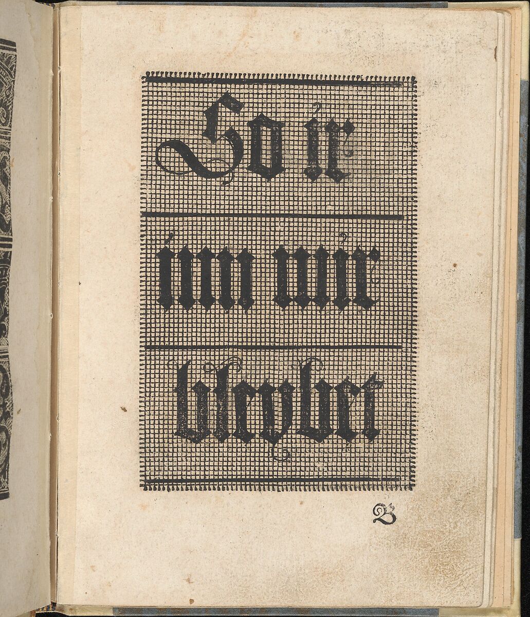 Ein ney Furmbüchlein, Page 3, recto, Johann Schönsperger the Younger (German, active 1510–30), Woodcut 