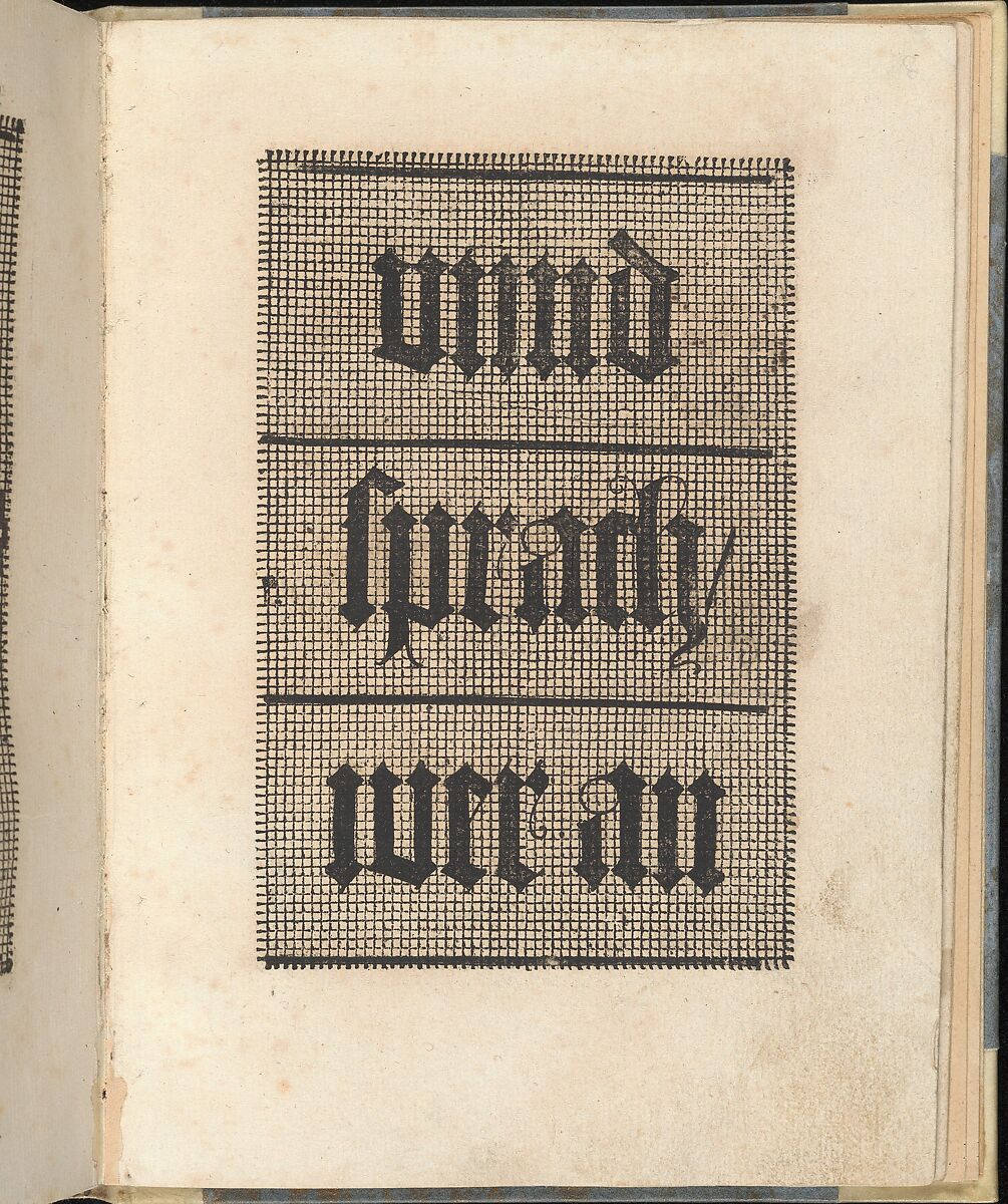Ein ney Furmbüchlein, Page 8, recto, Johann Schönsperger the Younger (German, active 1510–30), Woodcut 