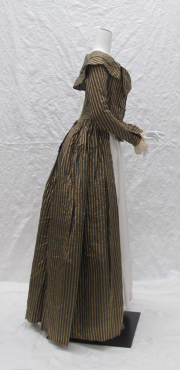 Redingote, silk, French