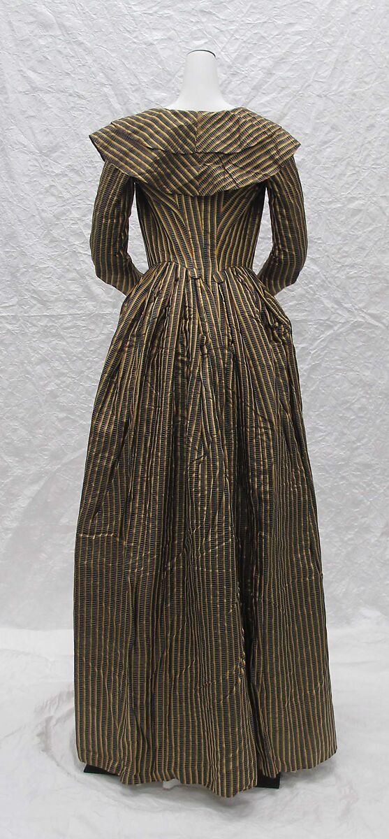 Redingote, silk, French