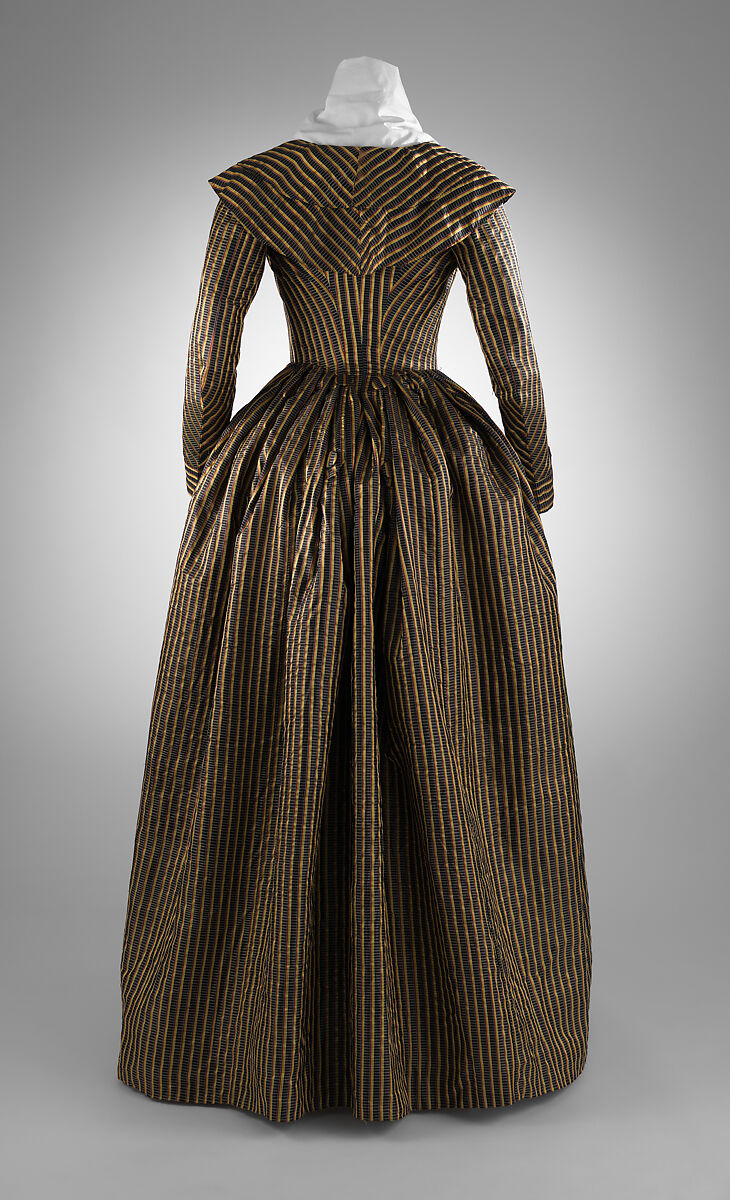 Redingote, silk, French