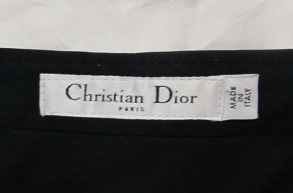 Ensemble, House of Dior (French, founded 1946), wool, silk, leather, French